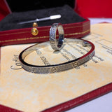 Angled view of Cartier unisex jewelry piece