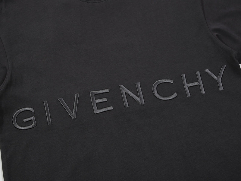 Full styled look of Givenchy luxury clothing with signature branding