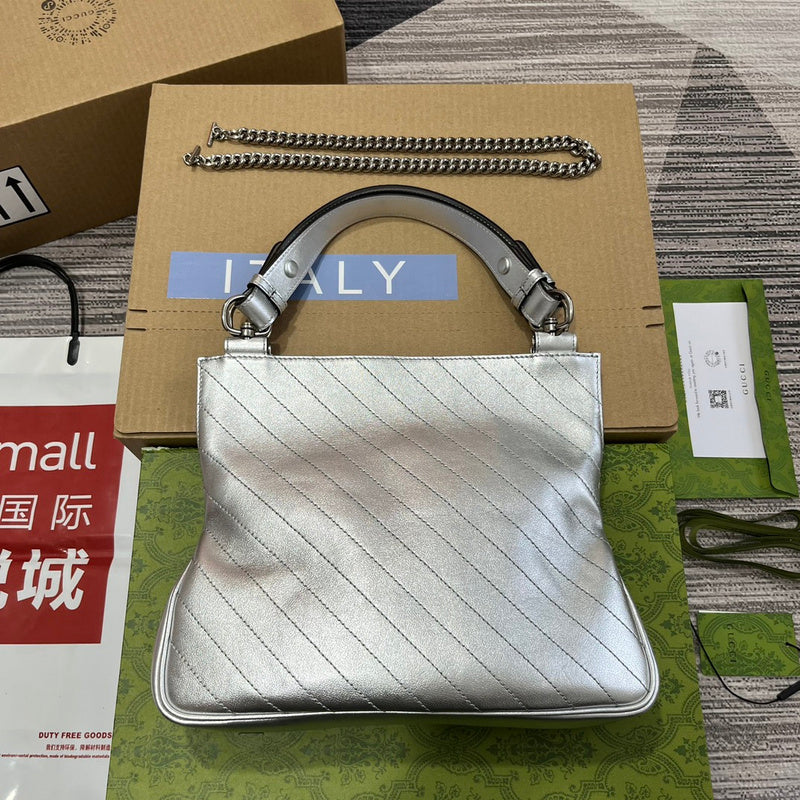 Top view of classic chic women's handbag – women's luxury handbag