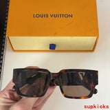 Side view of Louis Vuitton unisex sunglasses