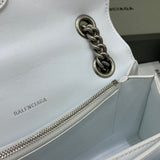 Contemporary Vegan Leather Handbag - Understated Luxury Look | Women's Luxury Handbag #276 - texture close-up (image 9) of designer-inspired handbag