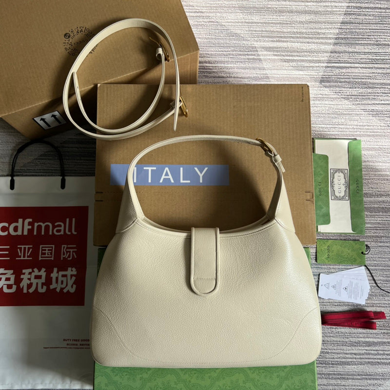 Close-up detail of classic bag design