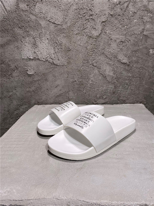 Balenciaga sandals Style 138 - close-up of sleek modern silhouette