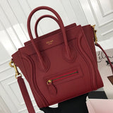 Side profile of statement everyday-luxe women's handbag – women's luxury handbag