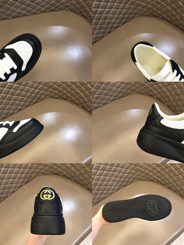 Gucci muted earth tones luxury sneakers view 10 cushioned comfort fit