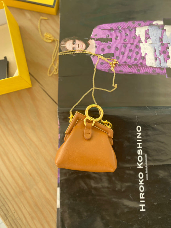 Ziva's Charm handbag – lifestyle view (11.5cm*10cm*5.5cm)