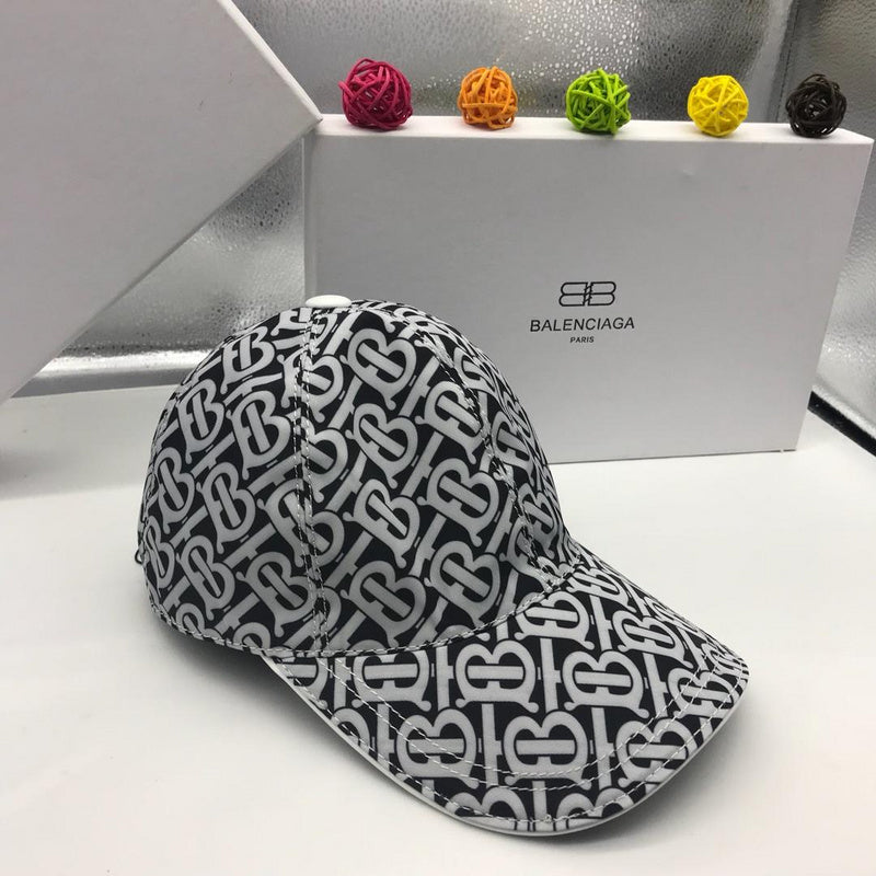 Side view of Burberry unisex cap