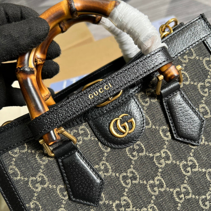 Back view of signature elevated women's handbag – women's designer-style accessory