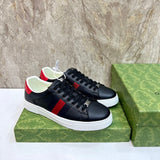 Gucci all-black luxury sneakers view 7 everyday casual design