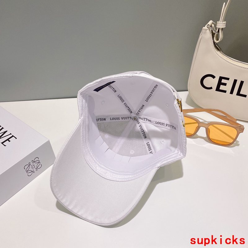 Side view of Louis Vuitton unisex cap