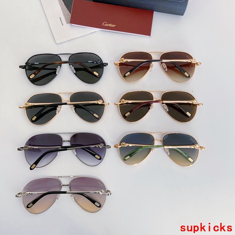 Lifestyle view of Cartier unisex sunglasses