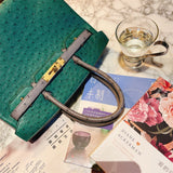  sleek crossbody bag detail view showing craftsmanship