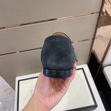 Gucci tonal black luxury sneakers view 5 bold athletic profile