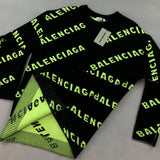 Balenciaga clothing close-up — premium authentic designer style