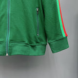 Full styled look of Gucci luxury clothing with logo-detail design