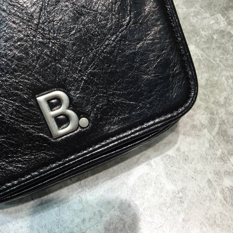 Chic Vegan Leather Handbag - Signature Hardware Accents | Women's Everyday Carry Handbag #1063 - interior view (image 6) of designer-inspired handbag
