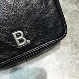 Chic Vegan Leather Handbag - Signature Hardware Accents | Women's Everyday Carry Handbag #1063 - interior view (image 6) of designer-inspired handbag