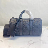 Side profile of refined statement women's handbag – women's premium purse