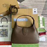 Close-up detail of sleek bag design