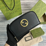 Side profile of premium refined women's handbag – women's statement bag