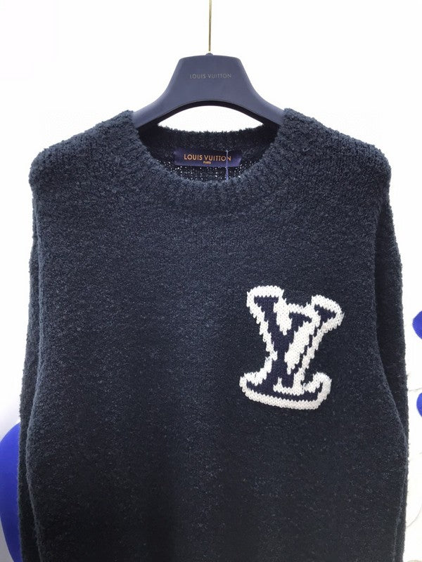 Front view of Louis Vuitton luxury clothing with relaxed-fit cut