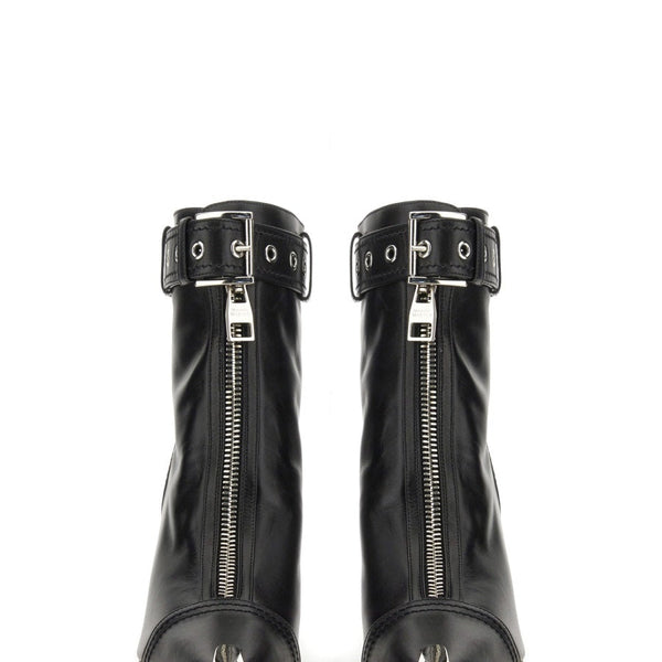 Alexander McQueen boots & booties side profile designer luxury fashion