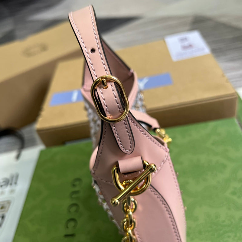 Side profile of refined elevated women's handbag – women's statement bag