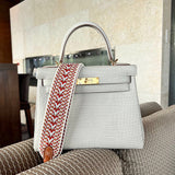 Interior view of polished premium bag