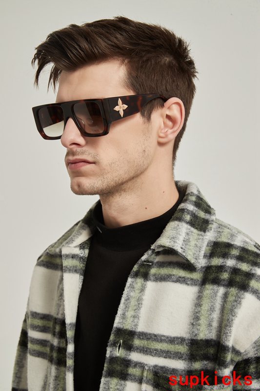 Angled view of Louis Vuitton unisex sunglasses