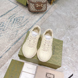 Gucci stone beige luxury sneakers view 9 chunky sole construction