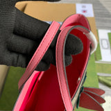 Front view of chic modern women's handbag – women's luxury accessory