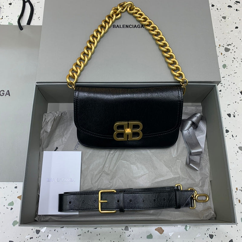 Zivas Charm Everyday Sophistication Statement Handbag (Signature Shape & Finish) – Back View