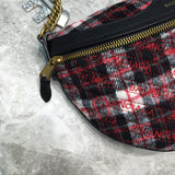 Sophisticated Faux Leather Handbag - Smooth Faux-Leather Exterior | Women's Statement Accessory #737 - close-up detail shot (image 3) of designer-inspired handbag