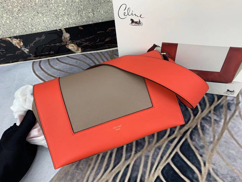 Side profile of signature elevated women's handbag – women's premium purse