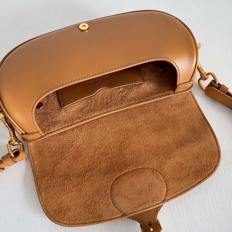 Back view of premium sleek women's handbag – women's luxury accessory
