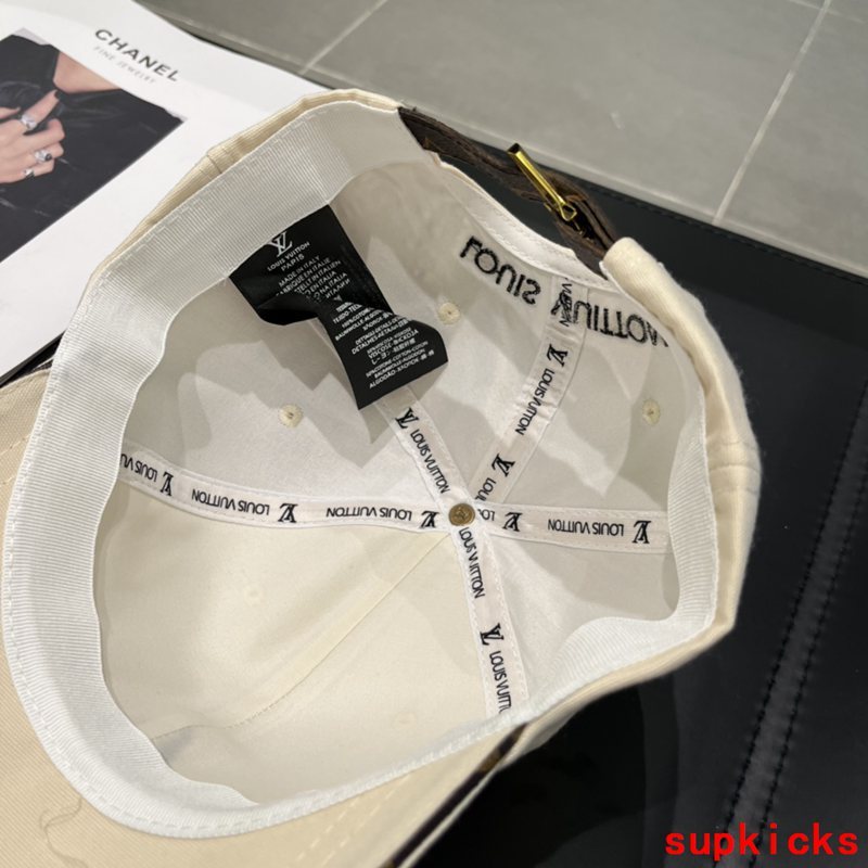 Side view of Louis Vuitton unisex cap