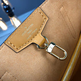 Side profile of chic elevated women's handbag – women's statement bag