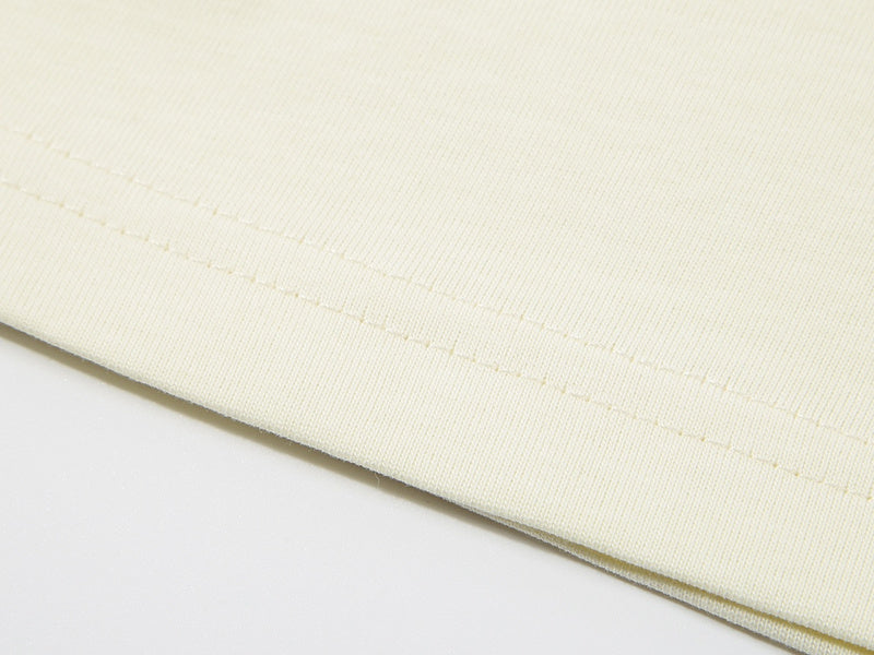 Side profile of Louis Vuitton cotton t-shirt with contemporary cut