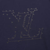 Full styled look of Louis Vuitton cotton t-shirt with contemporary cut