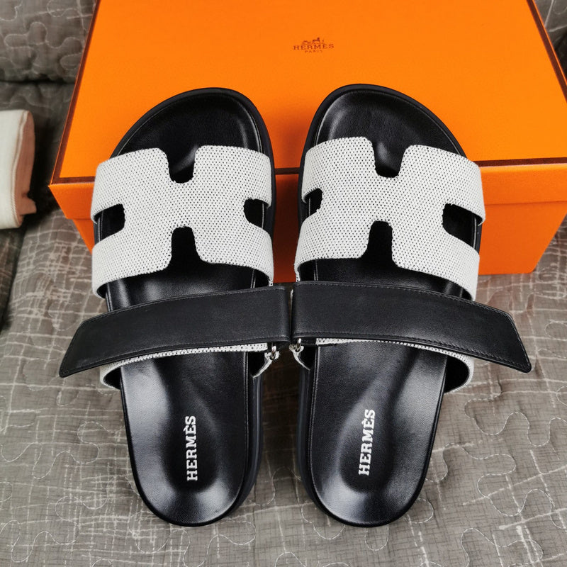 Hermes sandals Style 111 - close-up of timeless elegant design
