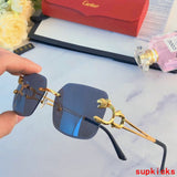 Full view of Cartier unisex sunglasses