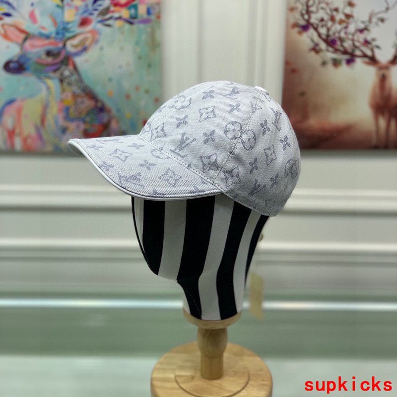 Side view of Louis Vuitton unisex cap