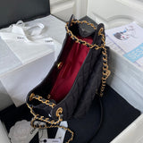 Zivas Charm Understated Luxury Designer Handbag (Signature Shape & Finish) – Angled View