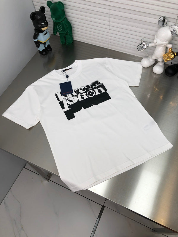 Back view of Louis Vuitton cotton t-shirt with tailored silhouette