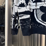 Flat lay presentation of Louis Vuitton luxury clothing with everyday silhouette