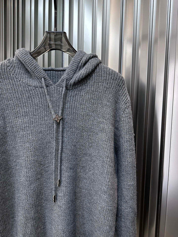 Full styled look of Louis Vuitton luxury clothing with everyday silhouette