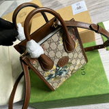 Interior view of classic sleek women's handbag – women's designer-style accessory