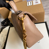 Top view of refined sleek women's handbag – women's everyday handbag
