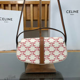 Top view of statement refined women's handbag – women's designer-style accessory