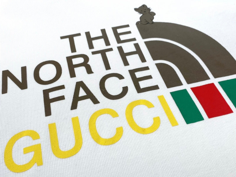 Front view of Gucci luxury clothing with relaxed-fit cut